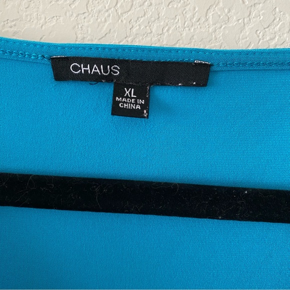 CHAUS SKY BLUE TOP - Picture 7 of 8